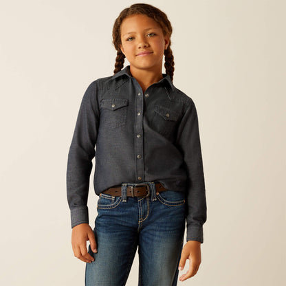 Chambray Shirt Kids | Ariat for sale
