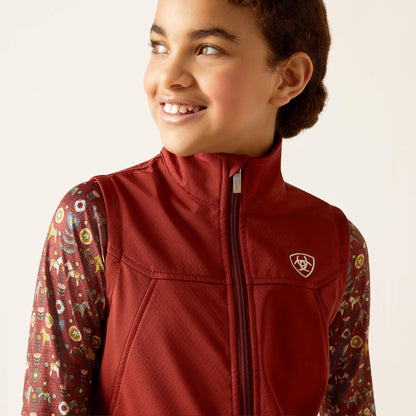 New Team Softshell Vest Kids | Ariat outlet