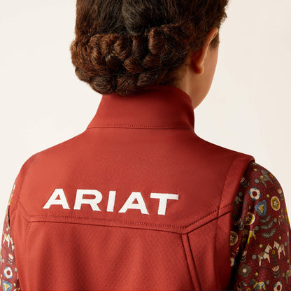 New Team Softshell Vest Kids | Ariat outlet