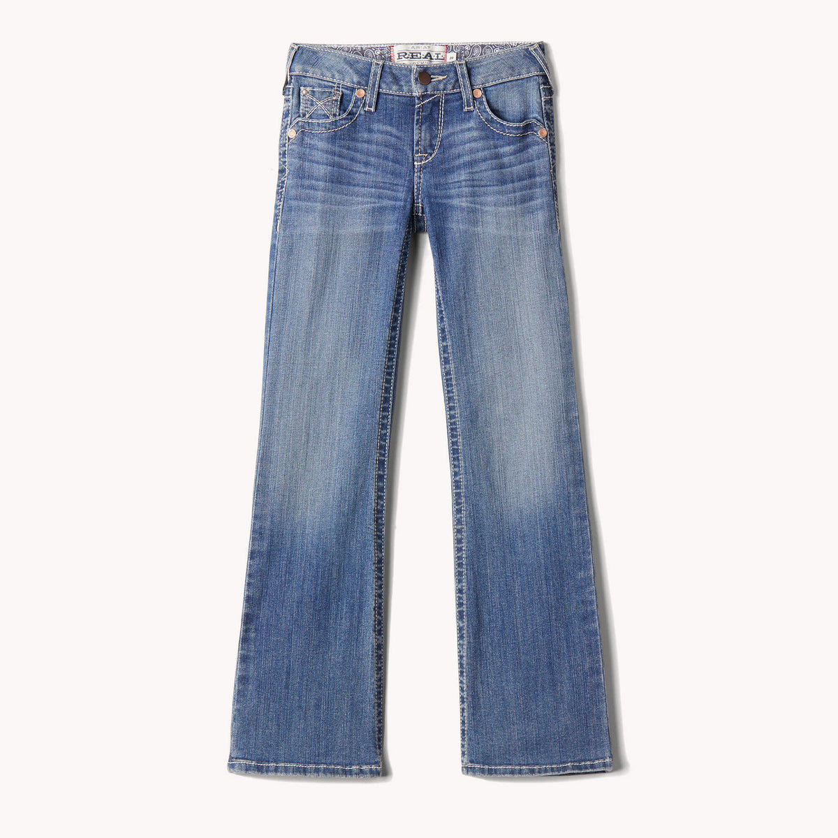 Whipstitch Boot Cut Jean Kids | Ariat for sale