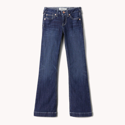 Trouser Mid Rise Stretch Ella Wide Leg Jean Kids | Ariat online shop