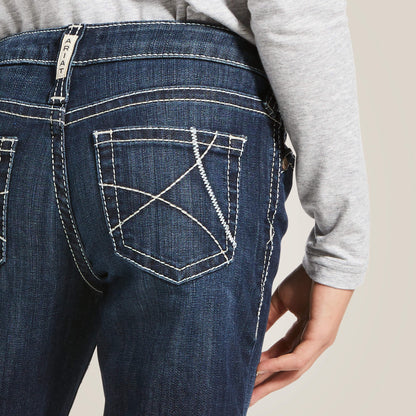 Trouser Mid Rise Stretch Ella Wide Leg Jean Kids | Ariat online shop