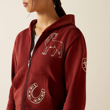Spiffy Full Zip Sweatshirt Kids | Ariat online shop