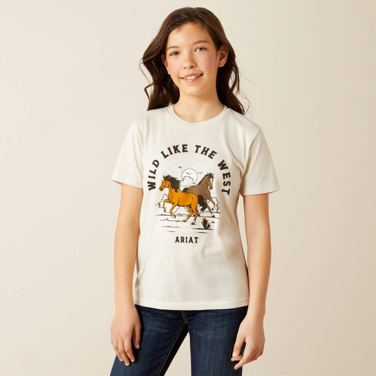 Ariat Wild Like the West T-Shirt Kids | Ariat sale
