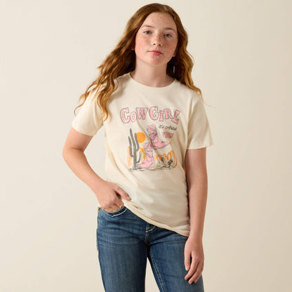 Ariat Cowgirl Vibes T-Shirt Kids | Ariat for sale