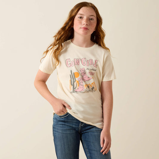 Ariat Cowgirl Vibes T-Shirt Kids | Ariat for sale