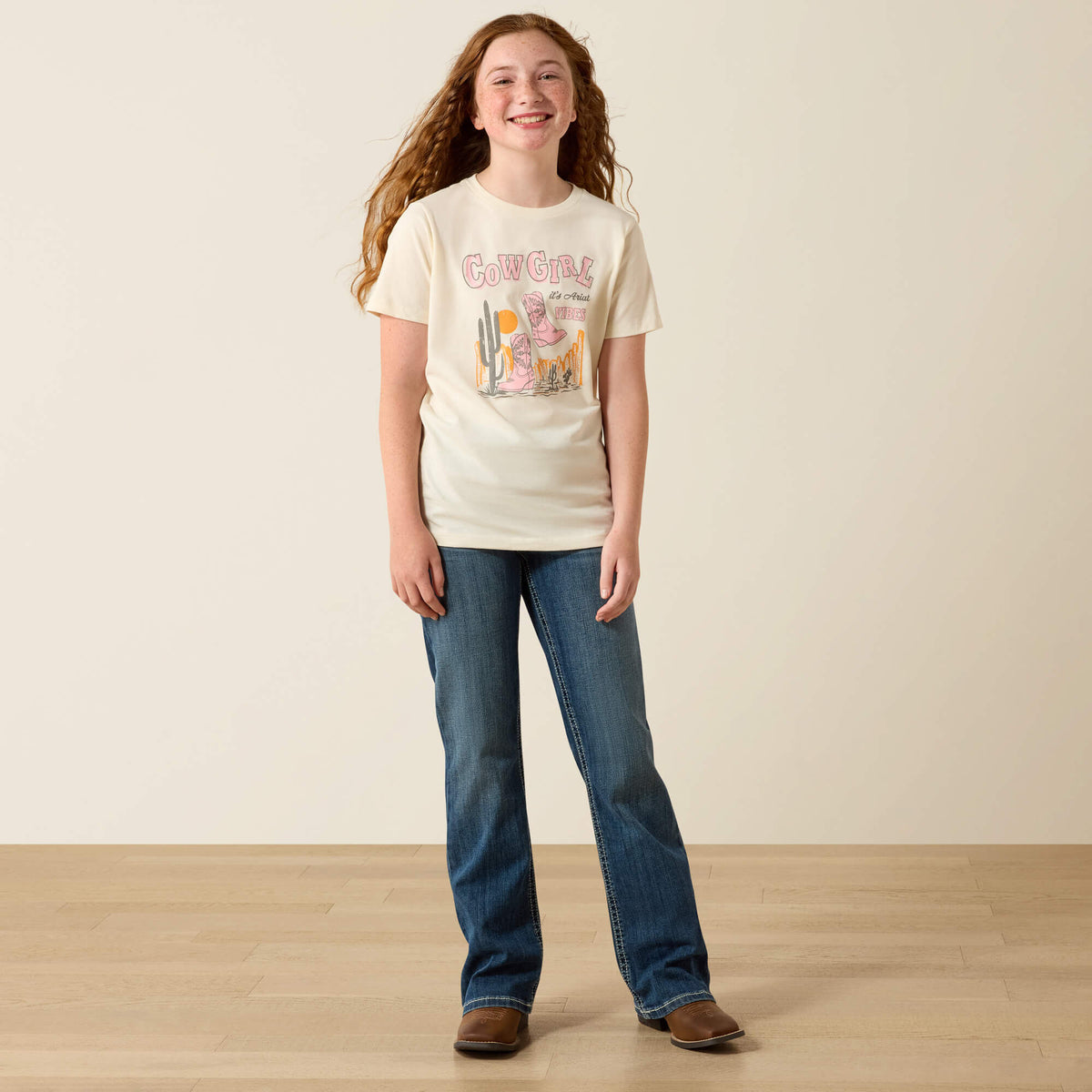 Ariat Cowgirl Vibes T-Shirt Kids | Ariat for sale