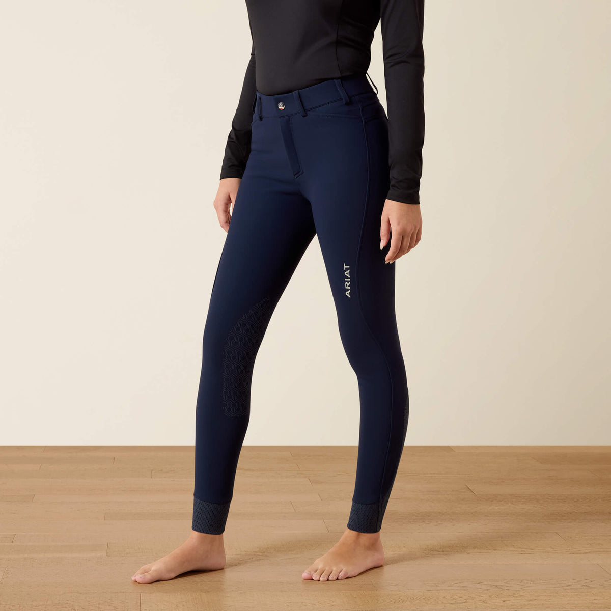 Tri Factor Grip Knee Patch Breech Kids | Ariat for sale