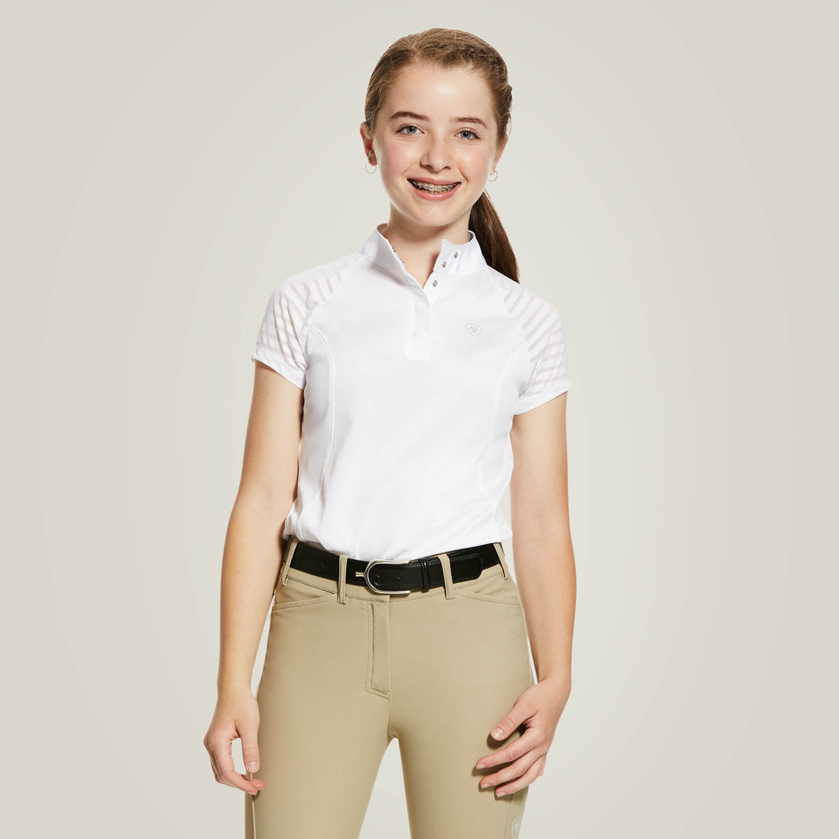 Aptos Vent Show Shirt Kids | Ariat for sale