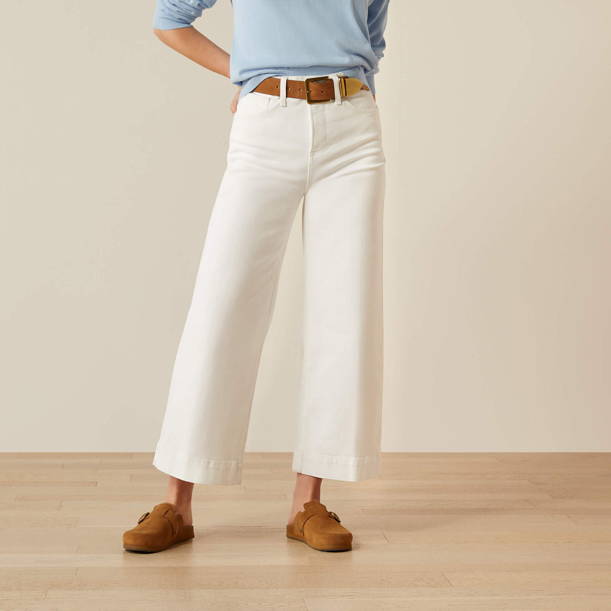 Ultra High Rise Countryside Wide Leg Crop Jeans Trends | Ariat discount