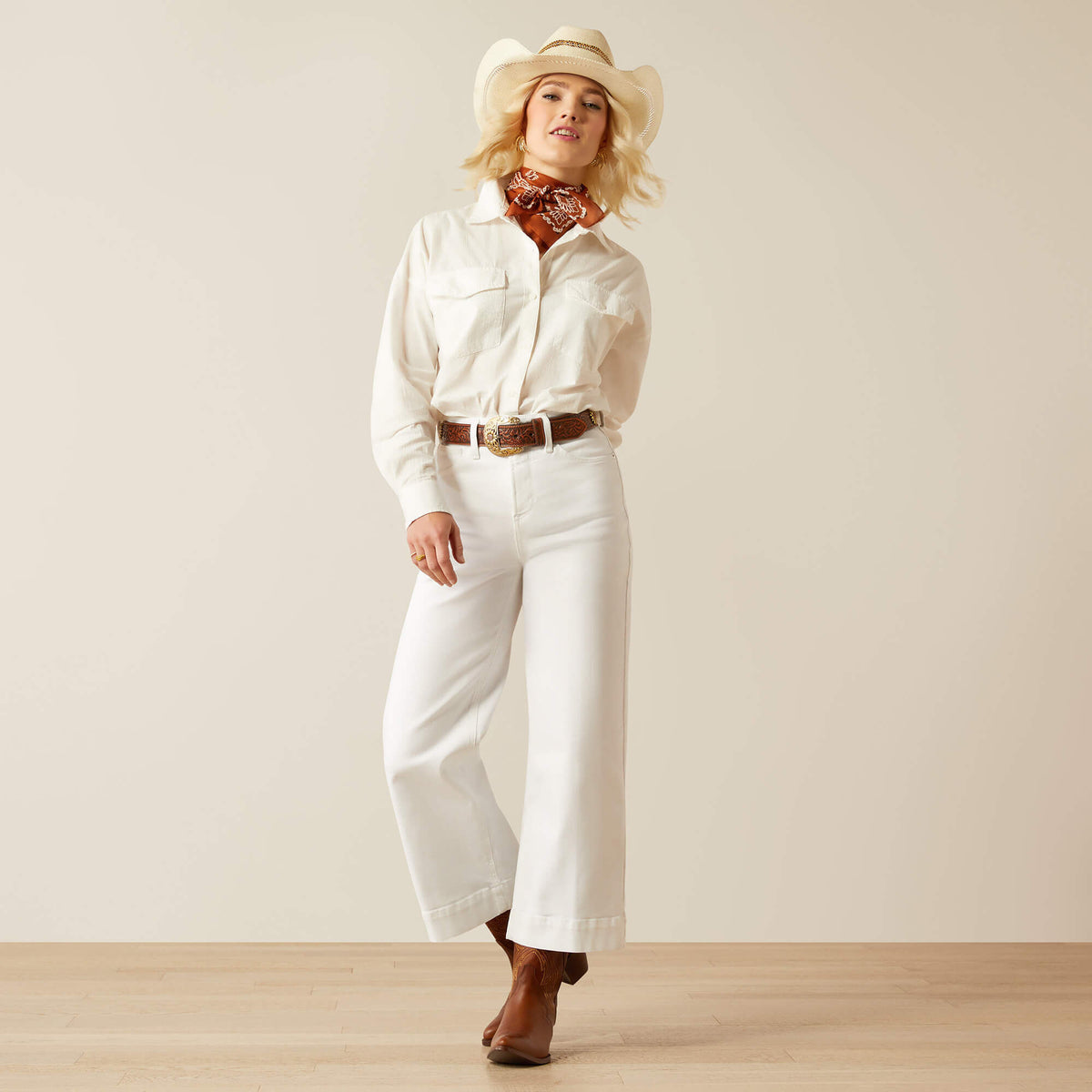 Ultra High Rise Countryside Wide Leg Crop Jeans Trends | Ariat discount