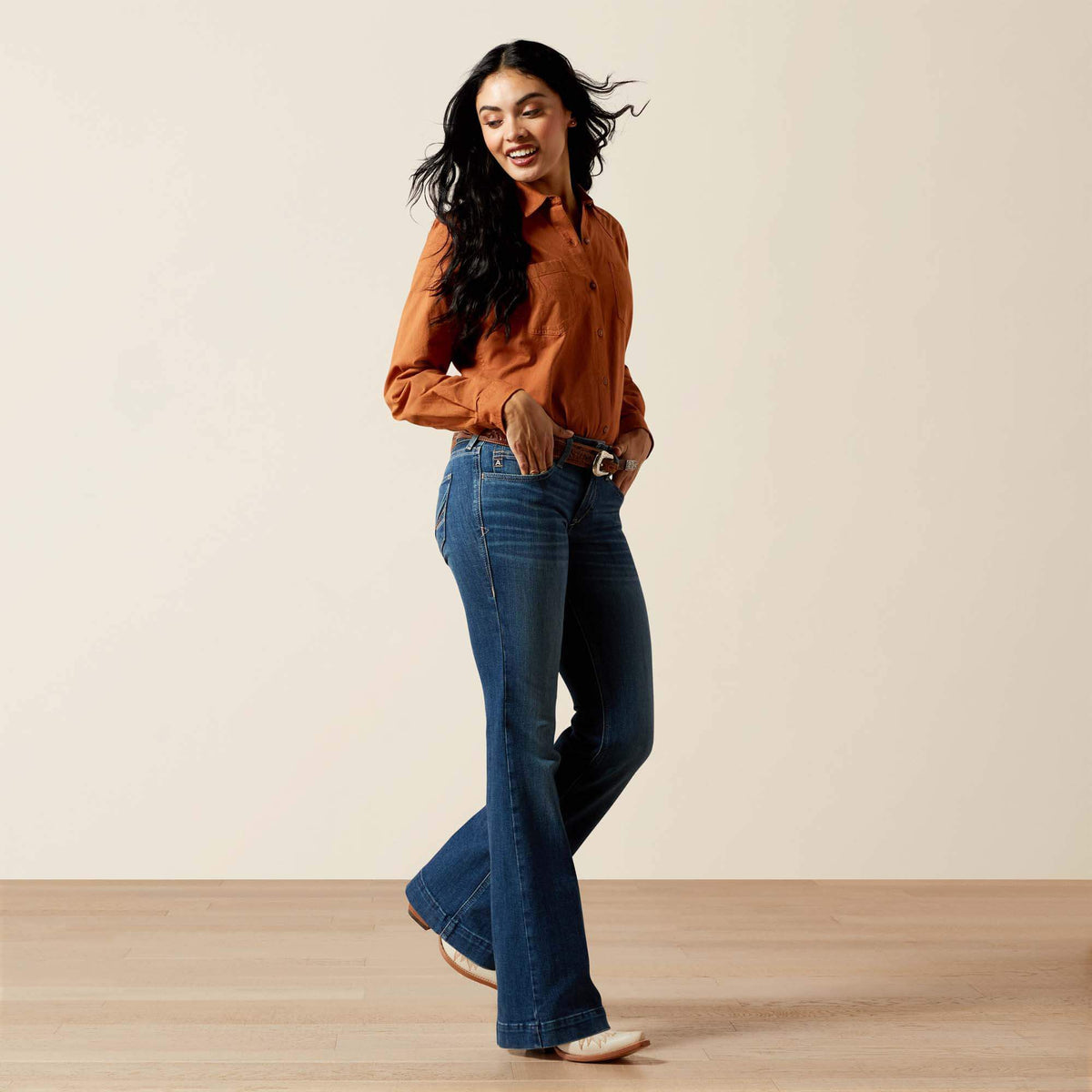 Perfect Rise Leslie Slim Trouser Jeans Trends | Ariat on sale