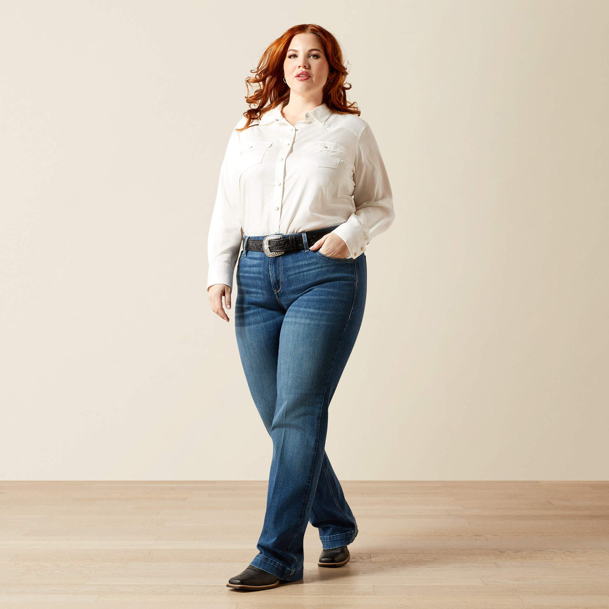 Perfect Rise Leslie Slim Trouser Jeans Trends | Ariat on sale